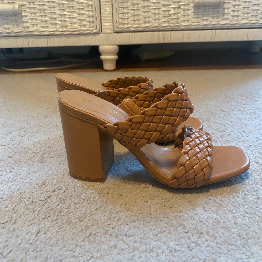 Bamboo braided heels!